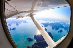 "Trót dại" bay thuỷ phi cơ đến Đảo Đầu Lâu - Hạ Long trip